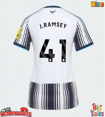 Newcastle United Jacob Ramsey #41 Replica Home Stadium Shirt for Women 2026-27 Short Sleeve